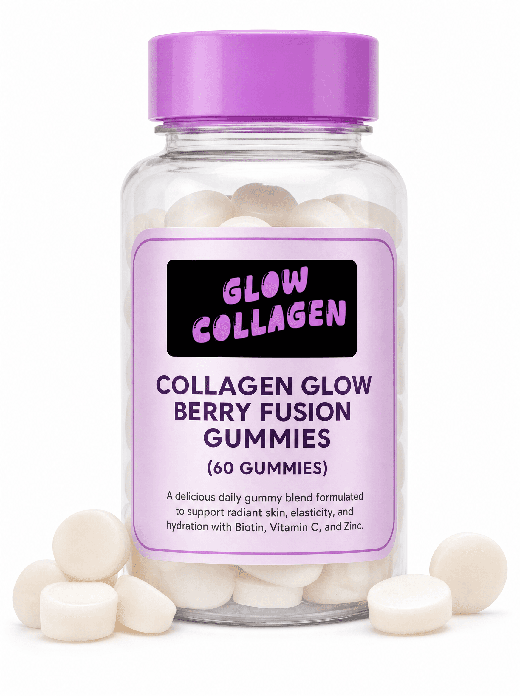 Collagen Glow Berry Fusion Gummies